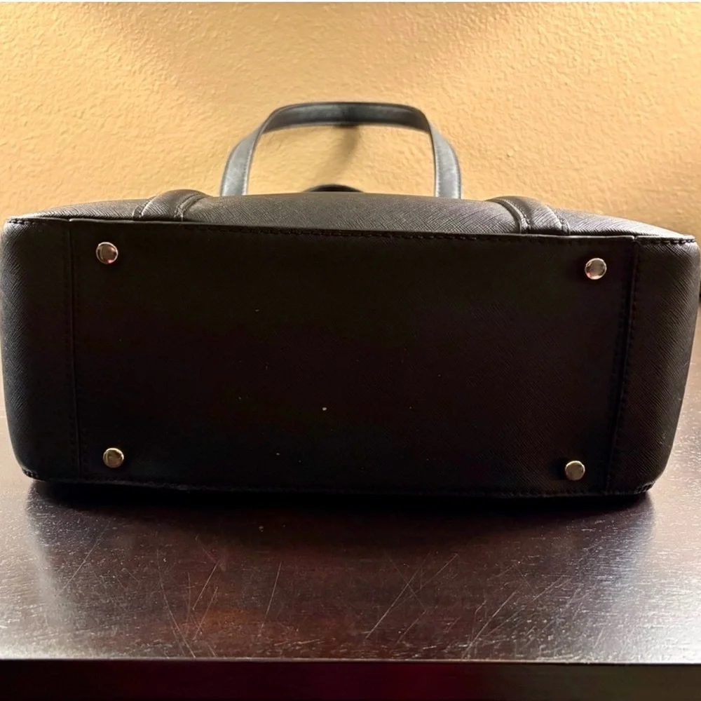 EUC Kate Spade New York Newbury Lane Cadene Black Leather Satchel - Picture 3 of 10